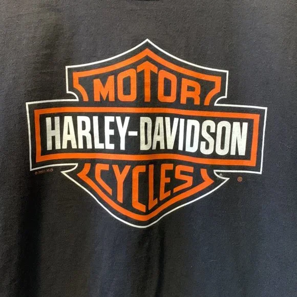 Harley Davidson Motorcycles Sonoma County Cotati California Graphic Tee Size XL - Picture 3 of 8